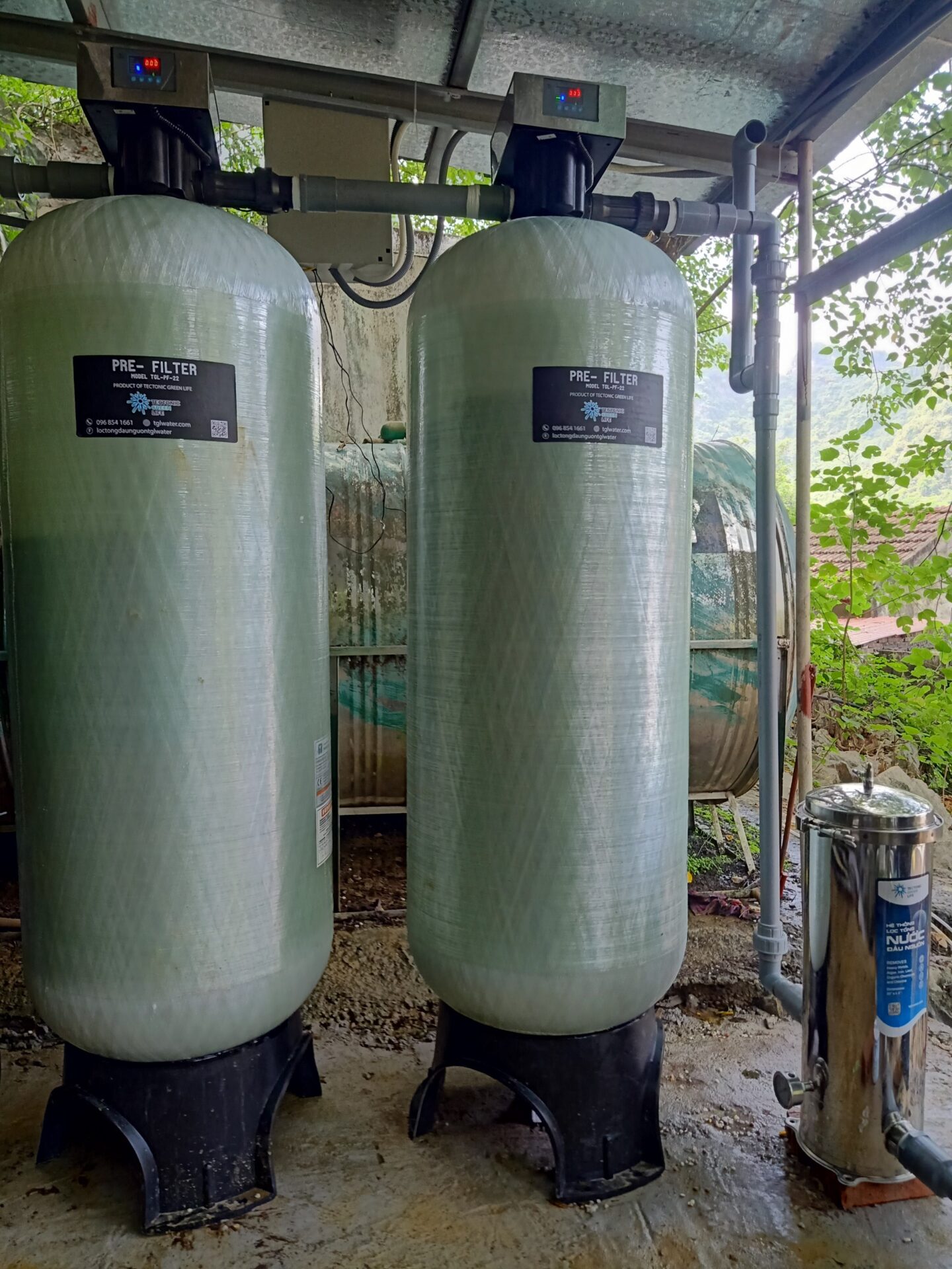 Lắp đặt lọc tổng cho Resort