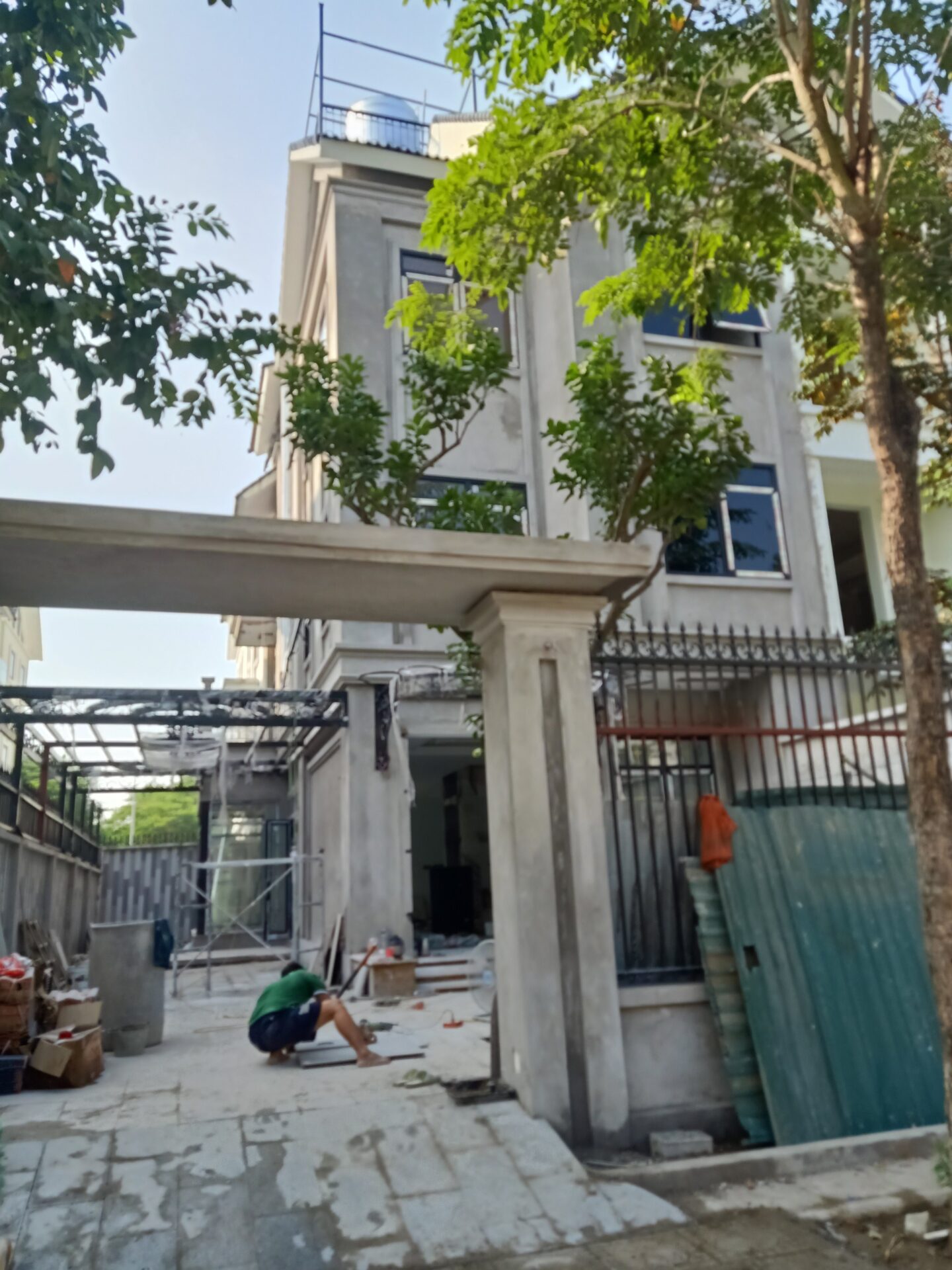Thi công biệt thự