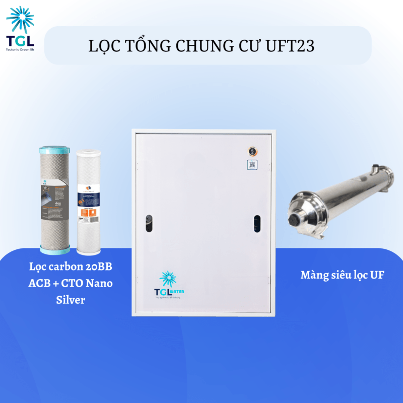 Bộ lọc tổng đầu nguồn cho căn hộ chung cư UFT 23